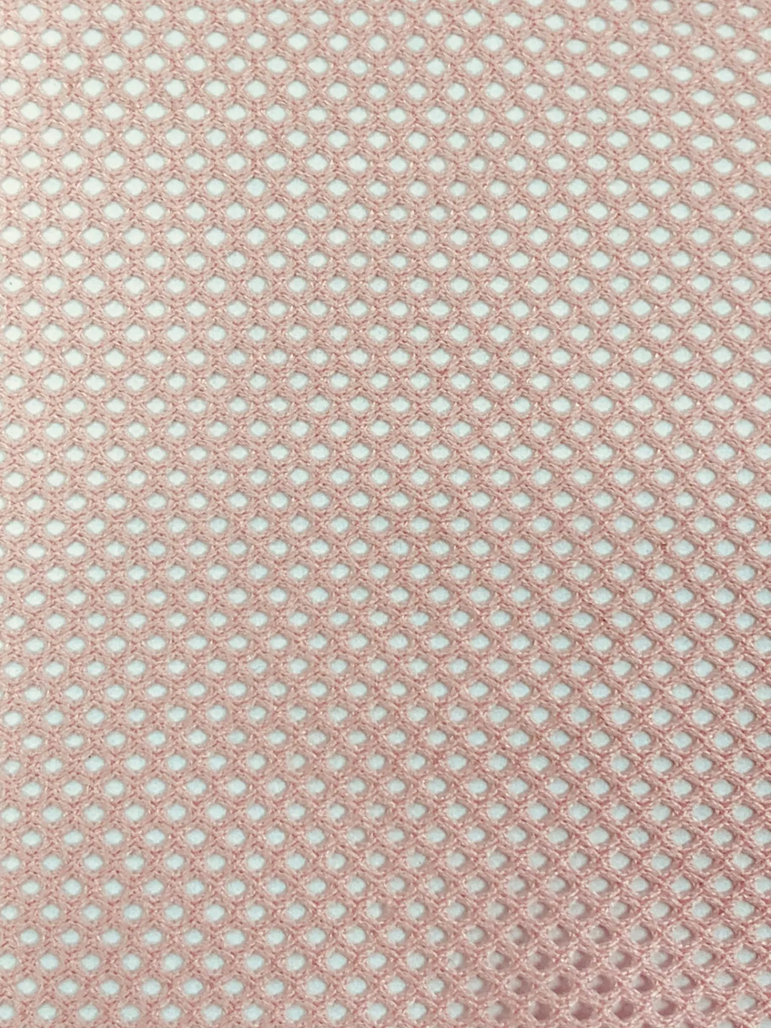 ผ้าตาข่าย/ผ้ารู/ผ้าเมช สีชมพู