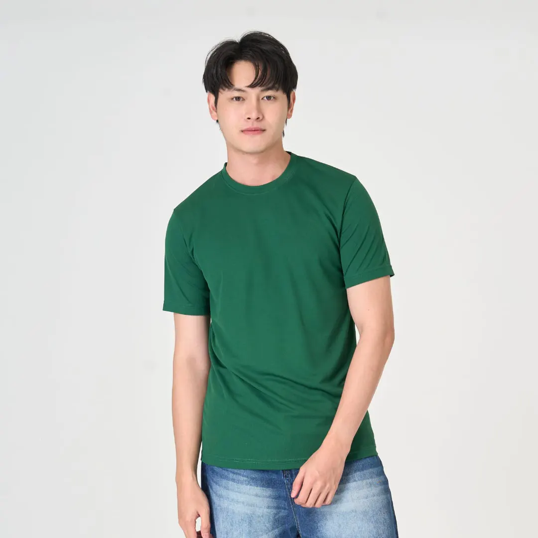เสื้อคอกลม สีเขียว