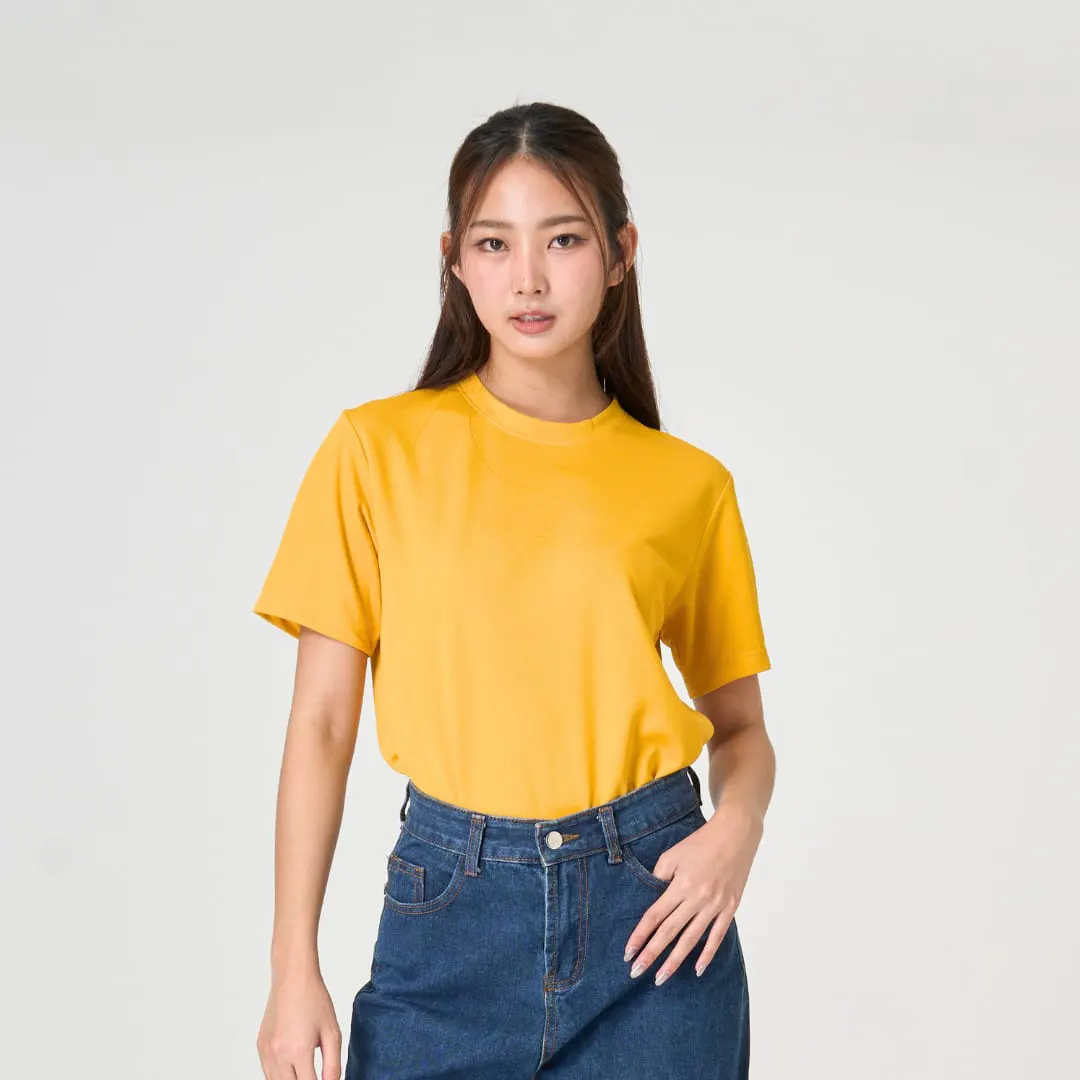 เสื้อคอกลม สีเหลือง
