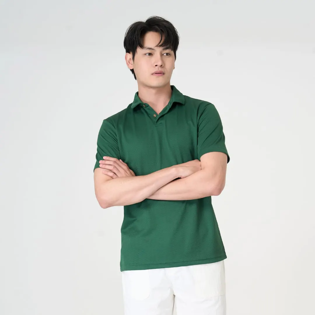 เสื้อโปโล สีเขียวเข้ม
