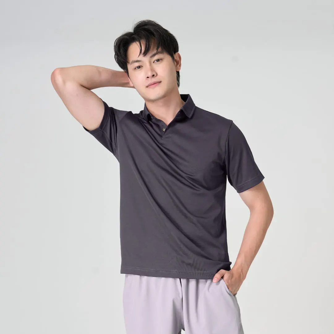 เสื้อโปโล สีเทา