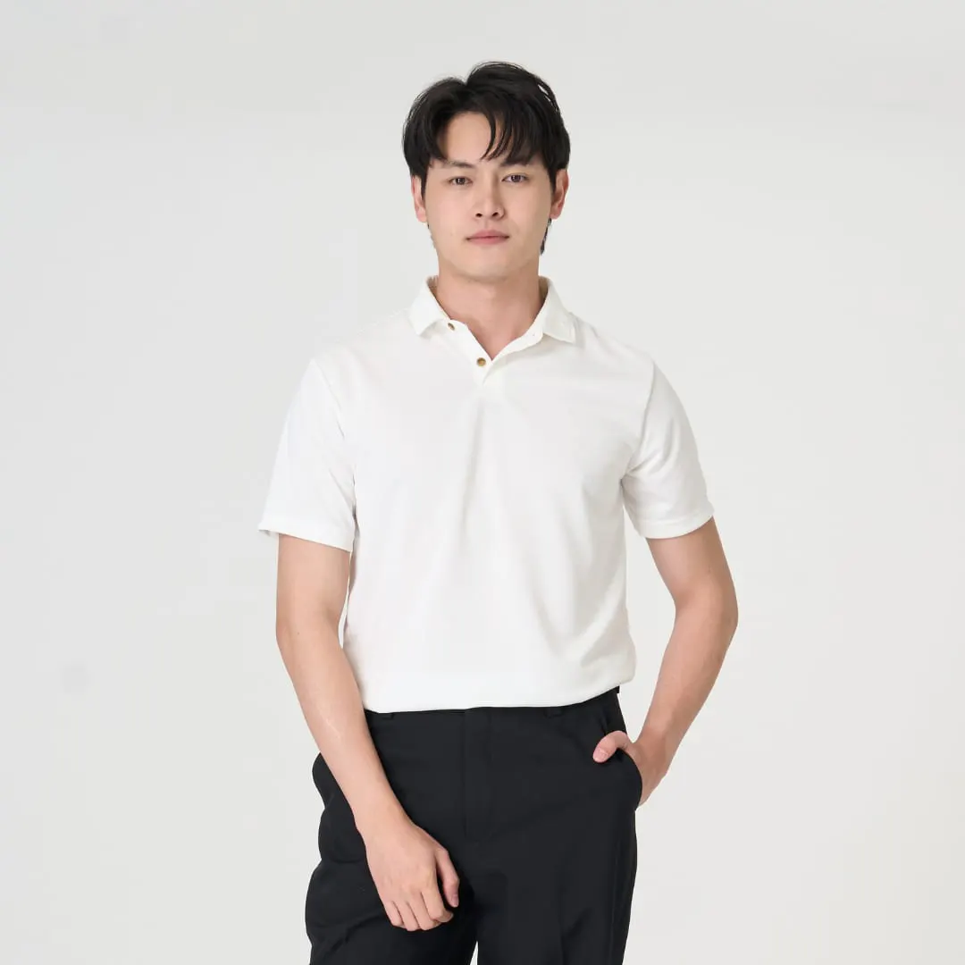 เสื้อโปโล สีขาว